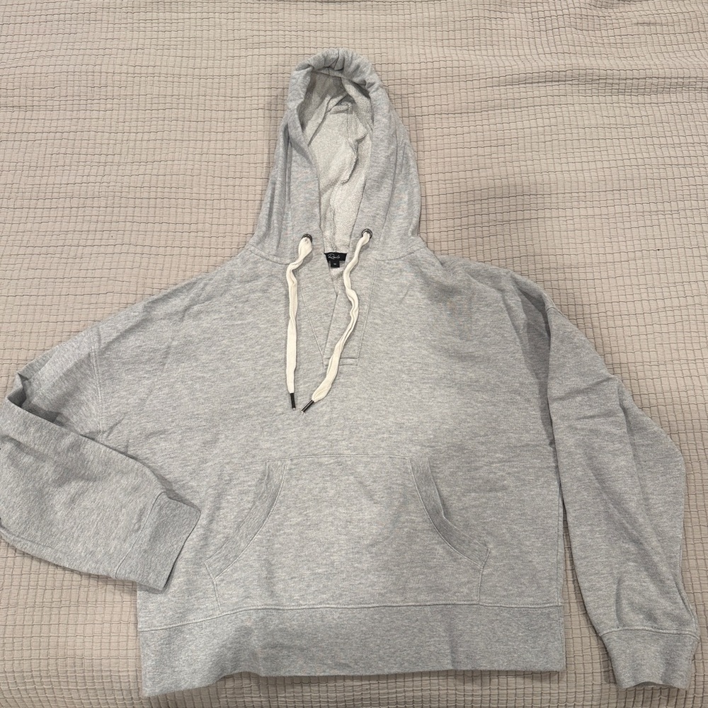 Rails Adley Grey Hooded Sweatshirt - M